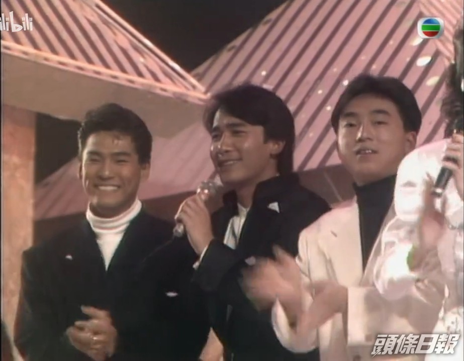 當年還與杜德偉、梁朝偉、呂方等同台。